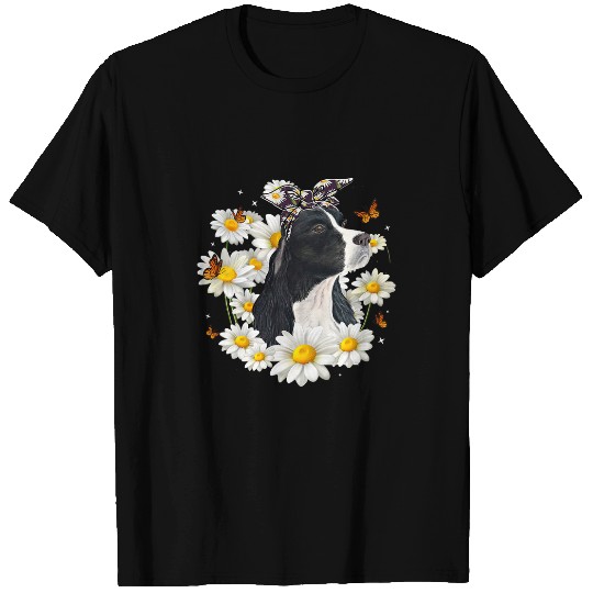 Eglish Springer Spaniel Daisy Funny Eglish Springer Spaniel T-Shirts
