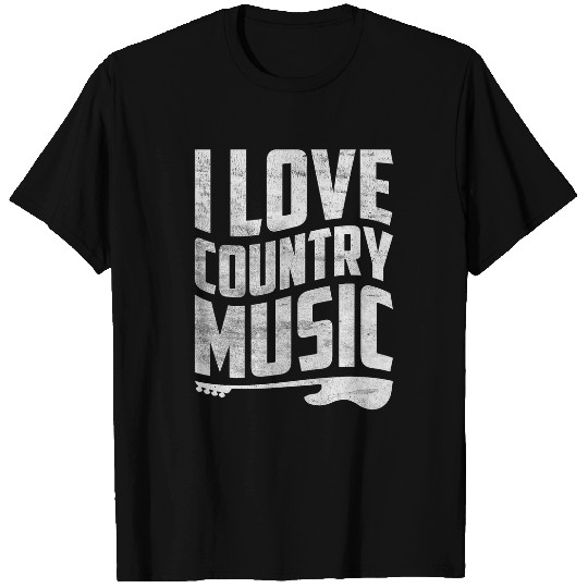 I Love Country Music 4 T-Shirts