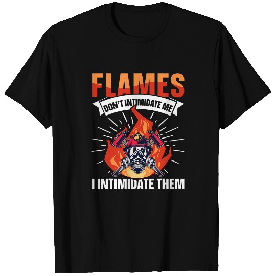 Firefighter Volunteer Fireman and Flames 2Firefighter 21 T-Shirts