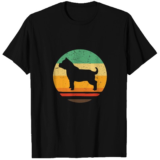 Bully or pitbull dog retro vintages distressed pet lover gift T-Shirts