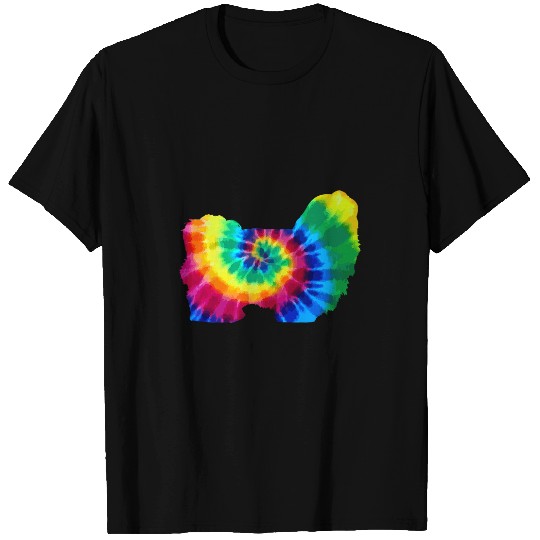 Shih Tzu Tie Dye vintages Dog Shih Tzu Mom Dad T-Shirts