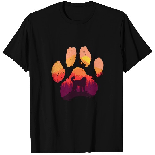 Paw Saint Berdoodle Dog Mom Dad Men Women T-Shirts