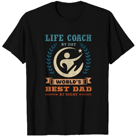 Assistant Coachs Life Coaching Mentoring Digital Coachs Dad 3 T-Shirts