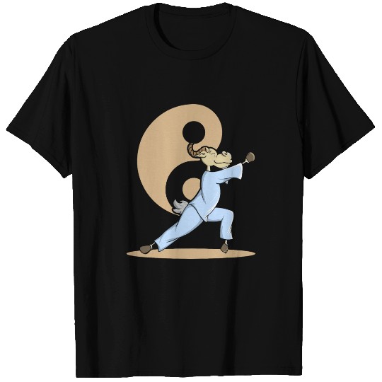 Goats Lover Qigong design with Goats Tai Chi T-Shirts