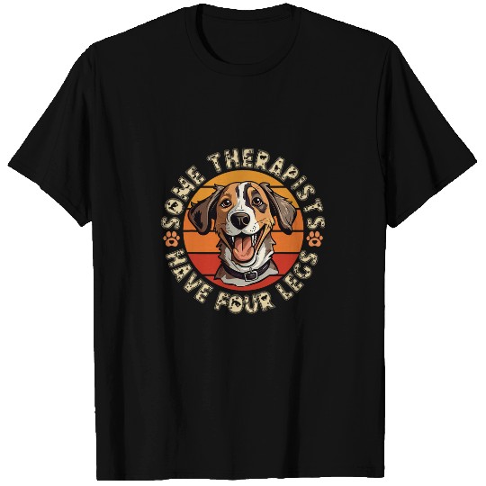 aaa Some Therapists Have Four Legs Beagle T-Shirts