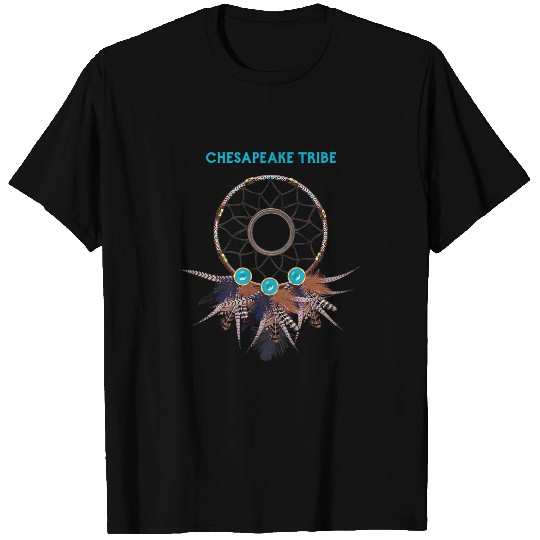 Chesapeake Native American Indian Traditional Dreamcatcher T-Shirts