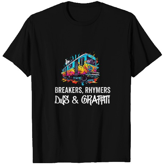 Hip Hop Men Women Boys Old School 90s Music Rap 50th Year 6 T-Shirts