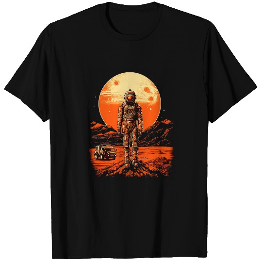 Astronaut Mars Red Planet Rover Spaceman Science Astronomy 23 T-Shirts