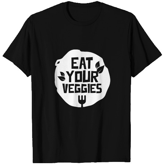 Lacrosse Gift Eat Your Veggies Vegetables Garden Vegetarian Plants T-Shirts
