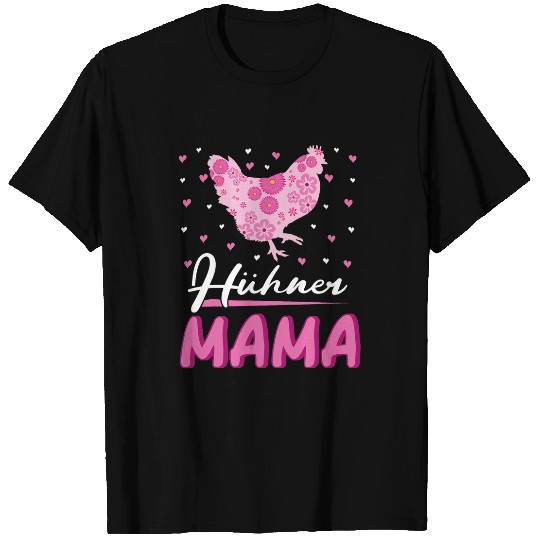 Chickens Mama Hen Chicken Coop Farmer T-Shirts