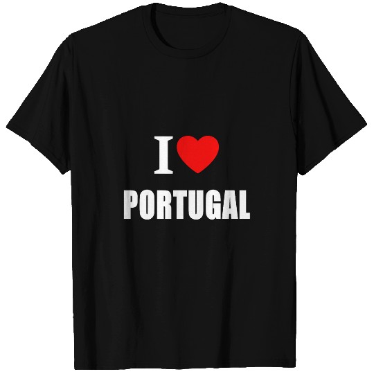 I Love Portugal Sunshine Portuguese Summer Holidays T-Shirts