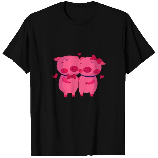 PIG Summer Wedding Anniversary Engagement Valentines 22 T-Shirts