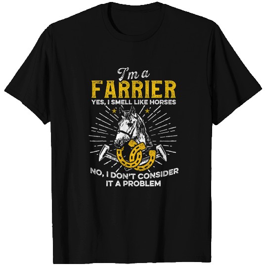 Horse Lover Farrier Hero Horseshoe Hoof Trimming Equine Shoeing 22 T-Shirts