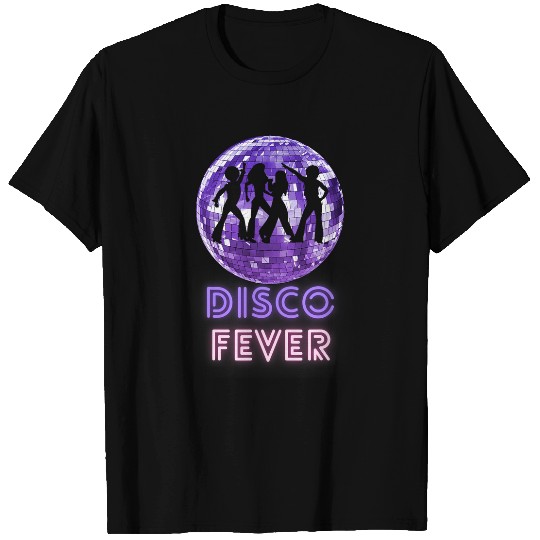 Disco Fever Music Ball 70s Disco Party Outfit 1970s Disco T-Shirts