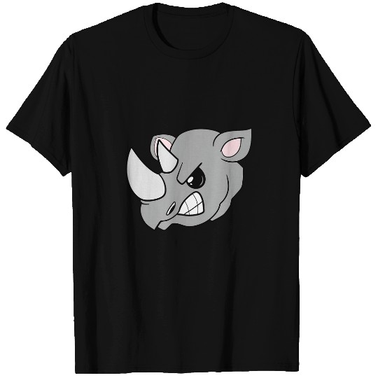 Lacrosse Gift cool angry rhino 2Rhinoceros 2ferocious 2cute 2graphic T-Shirts