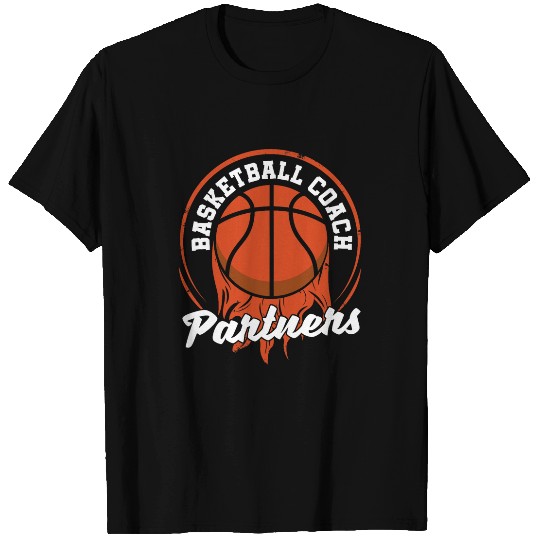 Basketball Coachs Partners Hoops Assistant Basketball Coach T-Shirts