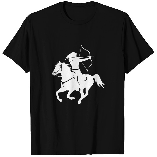 Equestrian Mounted Archery NickerStickers Horse T-Shirts