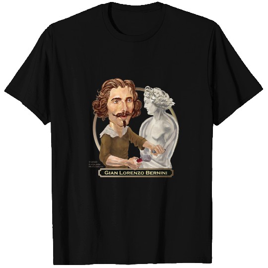 Gian Lorenzo Bernini Sculptur Architect Baroque T-Shirts