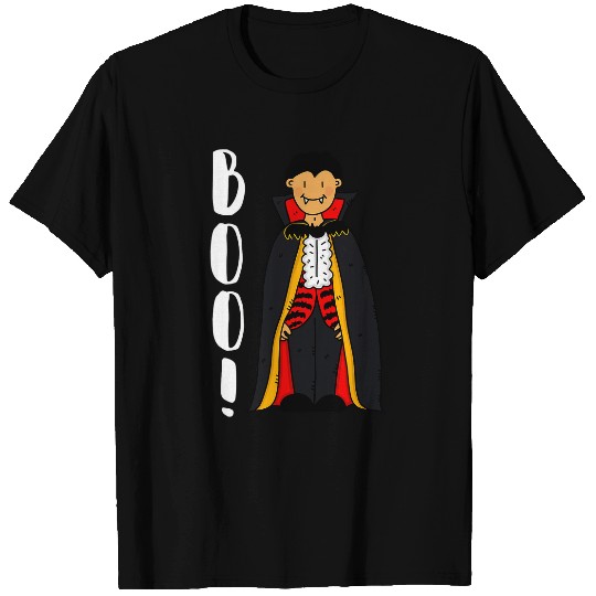 Boo Vampire Halloween cute T-Shirts