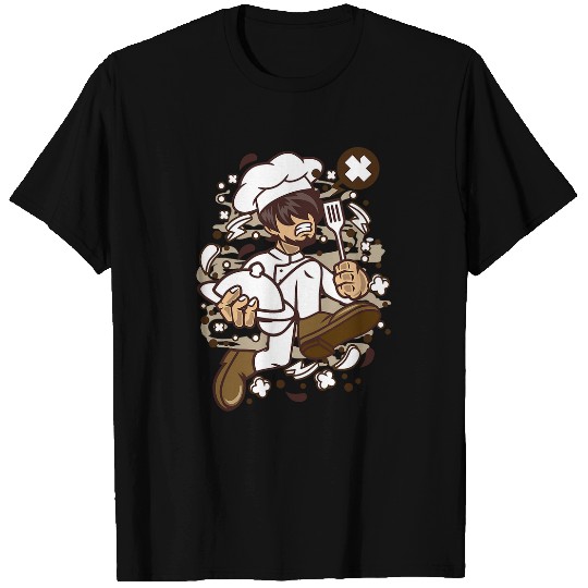 Chef Running T-Shirts