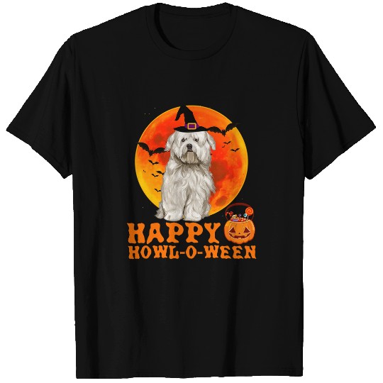 Funny Coton de Tulear Dog Halloween Happy Howloween T-Shirts