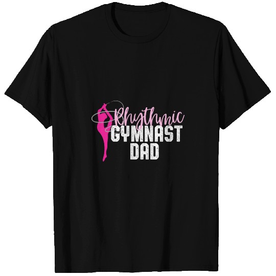 Cute Rhythmic Gymnast Dad Design Gymnastics T-Shirts