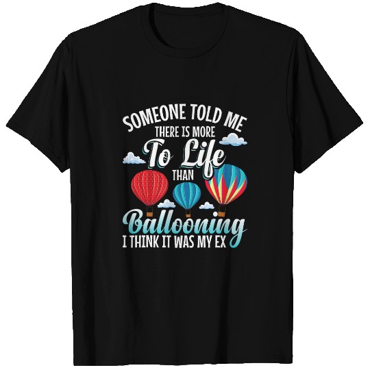 Ballooning Earring Balloon Pilot Hot Air Ballooning Crew T-Shirts