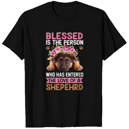 Blessed Is The Person Who Has Entered The Love Of A Shepherd T-Shirts