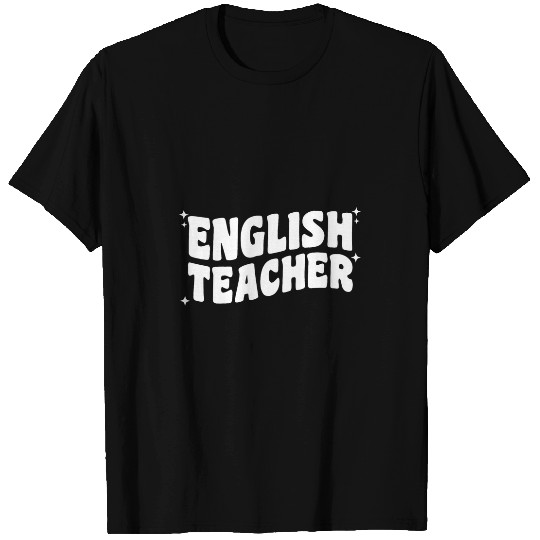 English Teacher Teachers Retro For Men Women High School T-Shirts