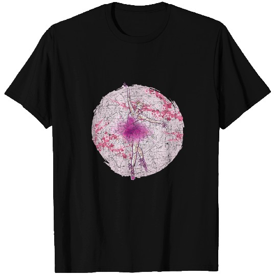 Cherry Blossom Sakura Ballerina En Pointe Dancing Ballet T-Shirts