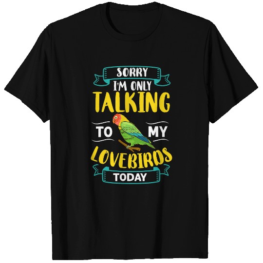 Lovebird Peach Faced Parrot Pet African Fischer Bird 22 T-Shirts