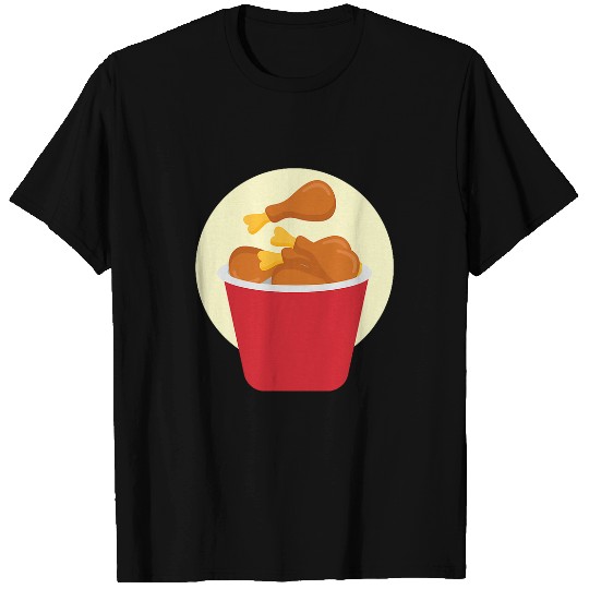 Chicken Wings Delicious Fast Food T-Shirts