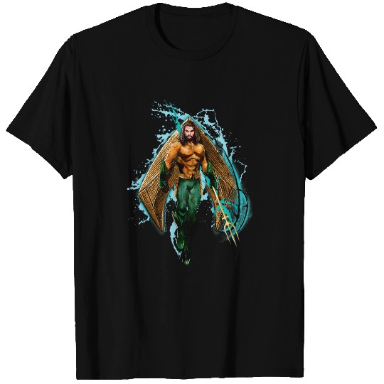 Aquaman Movie Logo with Aquaman T-Shirts