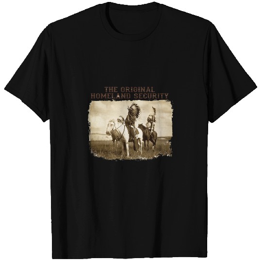 Homeland Security Native American T-Shirts