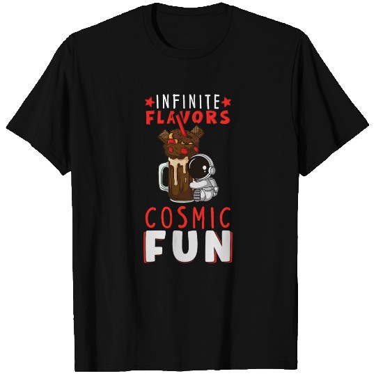 Astronaut Astronomy Solar System Outer Space Kids Ice Cream 2 T-Shirts