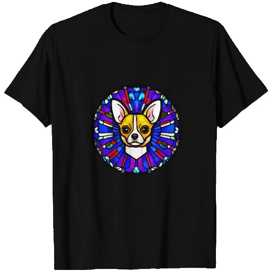 Chihuahua Stained Glass Pop Art 5 T-Shirts