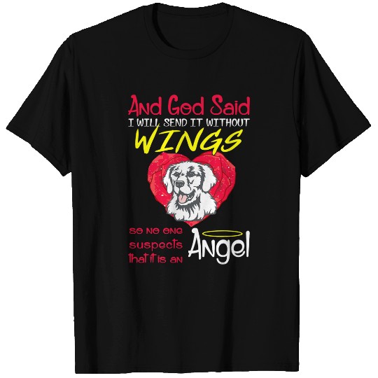 Kuvasz Angel Without Wings Gift T-Shirts