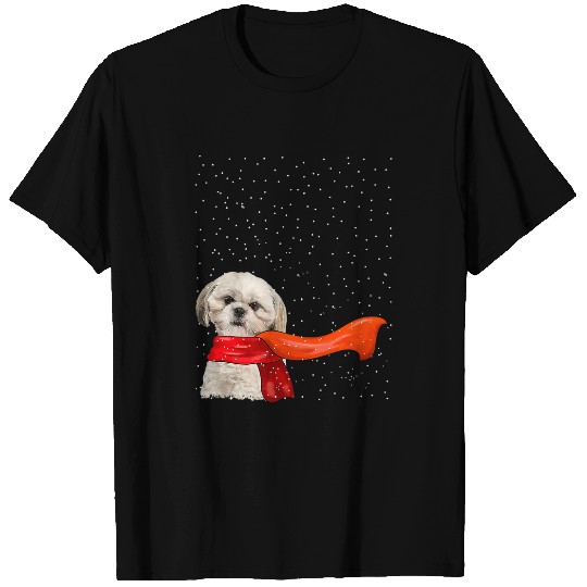 Shih Tzu Dog Winter Christmas Sweater xmass Pet Dog T-Shirts
