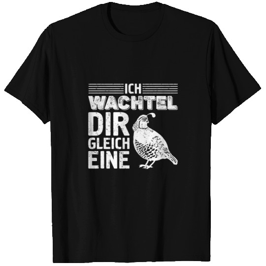 Quail Bird Species Ornamental Bird Quail Breeder Farm 211 T-Shirts