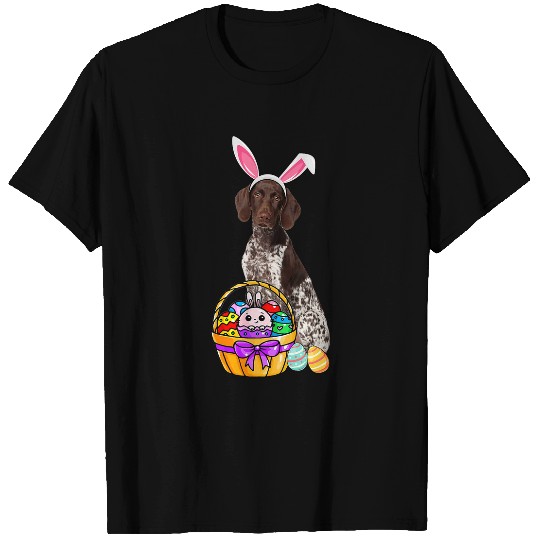 Easter Egg Funny German Shorthaired Pointer Easter T-Shirts
