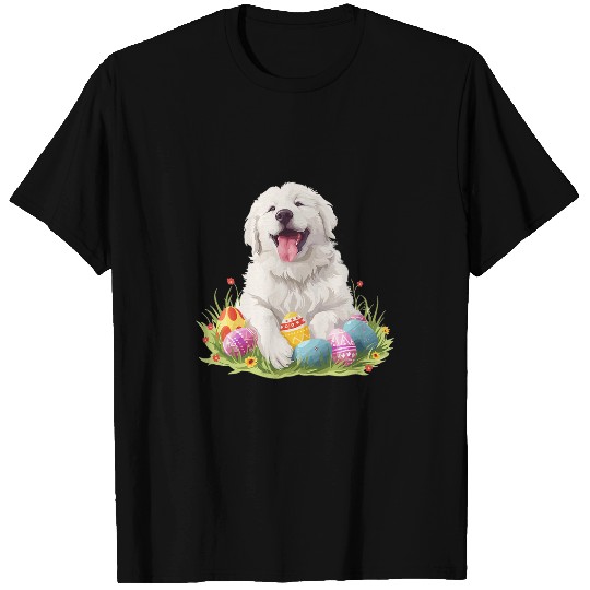 Kuvasz dog Dog Breed Happy Easter Men Women Kids T-Shirts