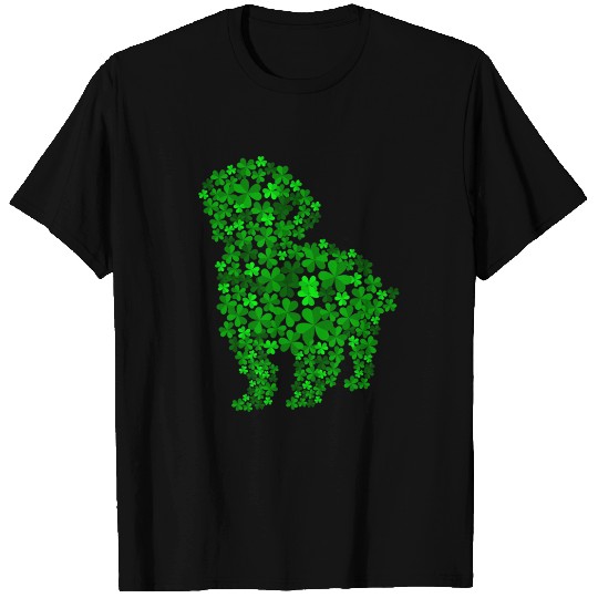 Shih Tzu Dog Shamrock Leaf St Patrick Day T-Shirts