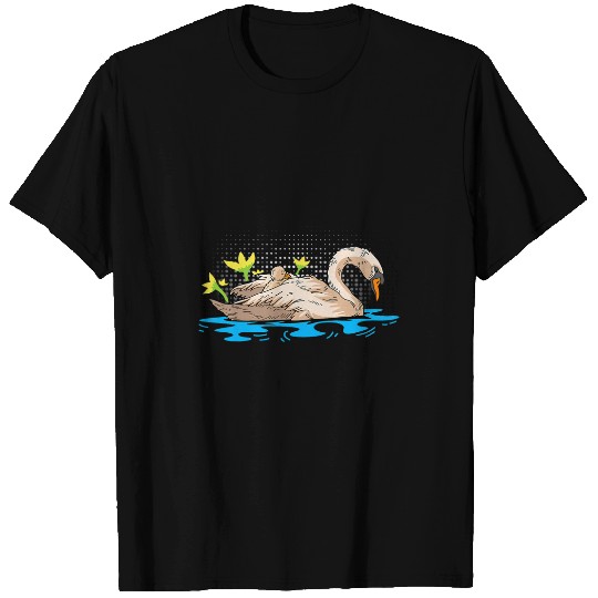 Lacrosse Gift Mother Child Swan Zookeeper T-Shirts