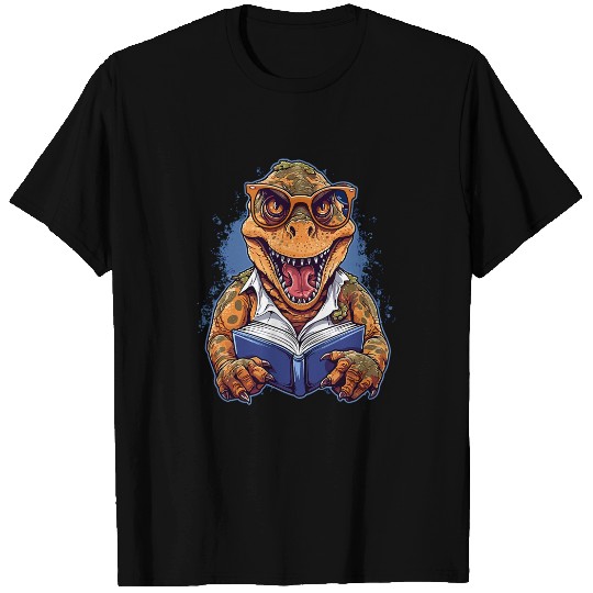 Book Lover Cute TRexs Reading Teacher Librarian Women Kids T-Shirts