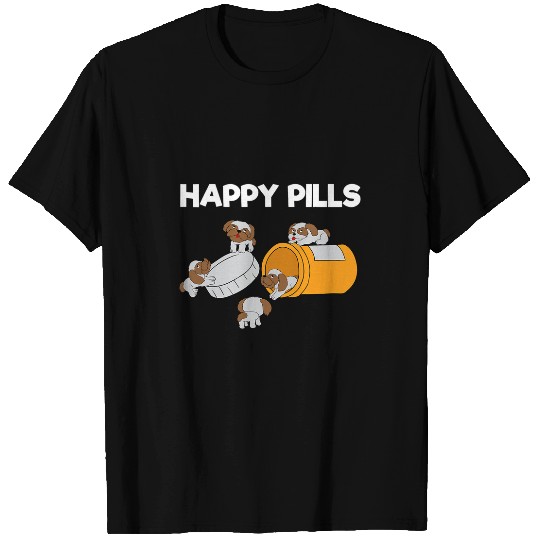 Shih Tzu Pills Do Lover Happy pills Dog Breed Shih Tzu T-Shirts