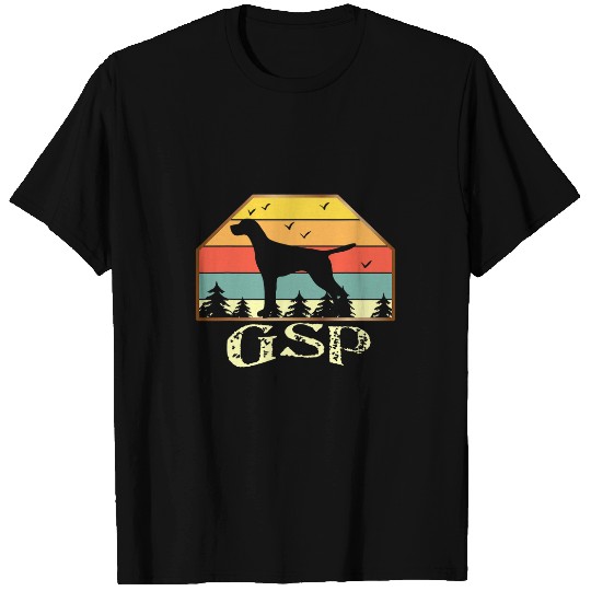 German Shorthair Pointer Gift GSP DAD MOM I Nature Lover T-Shirts