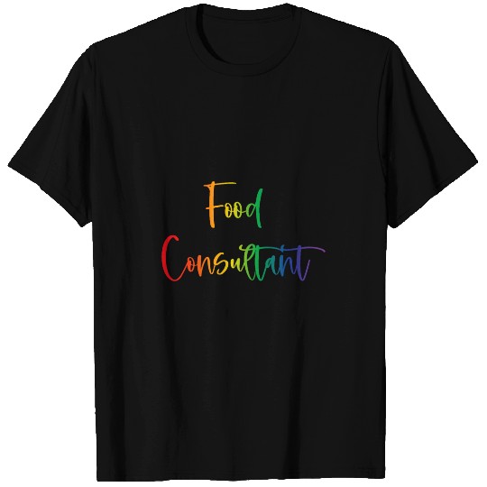 Gay Lesbian Transgender Pride Food Consultant T-Shirts
