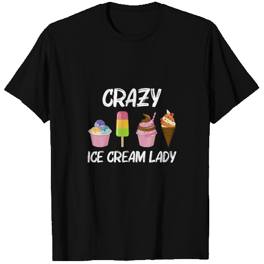 Funny Ice Cream Art For Women Mom Ice Cream Lovers Costume 2 T-Shirts