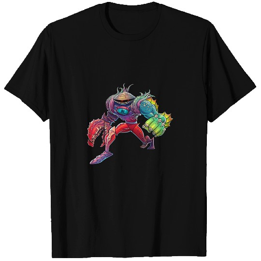 Chowderhead 2Cool Clam Lobster Superhero Art T-Shirts