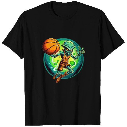 Basketball Alien T-Shirts